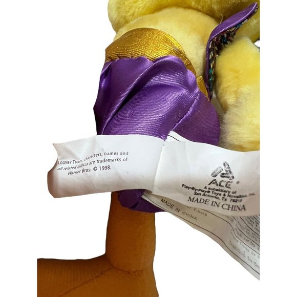 Looney Tunes Lot of 3 Tweety Bird Plush Stuffed Animal Toys Fortune Teller Vtg - Picture 10 of 16